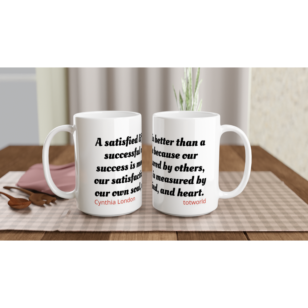 White 15oz Ceramic Mug