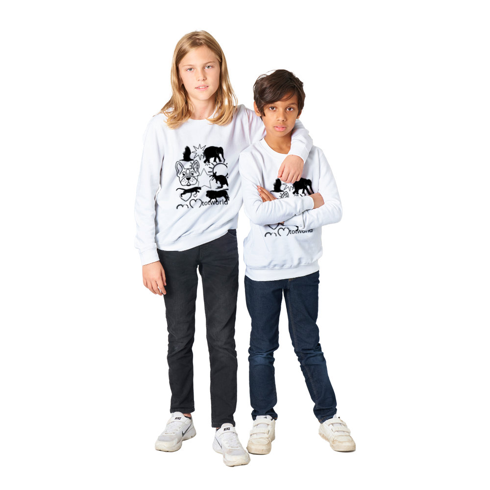 Premium Kids Crewneck Sweatshirt