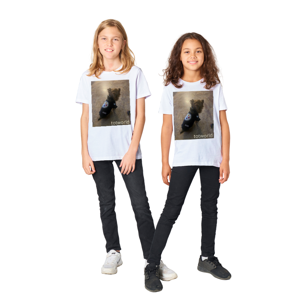 Organic Kids Crewneck T-shirt