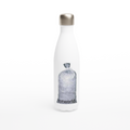 White 17oz Stainless Steel Water Bottle
