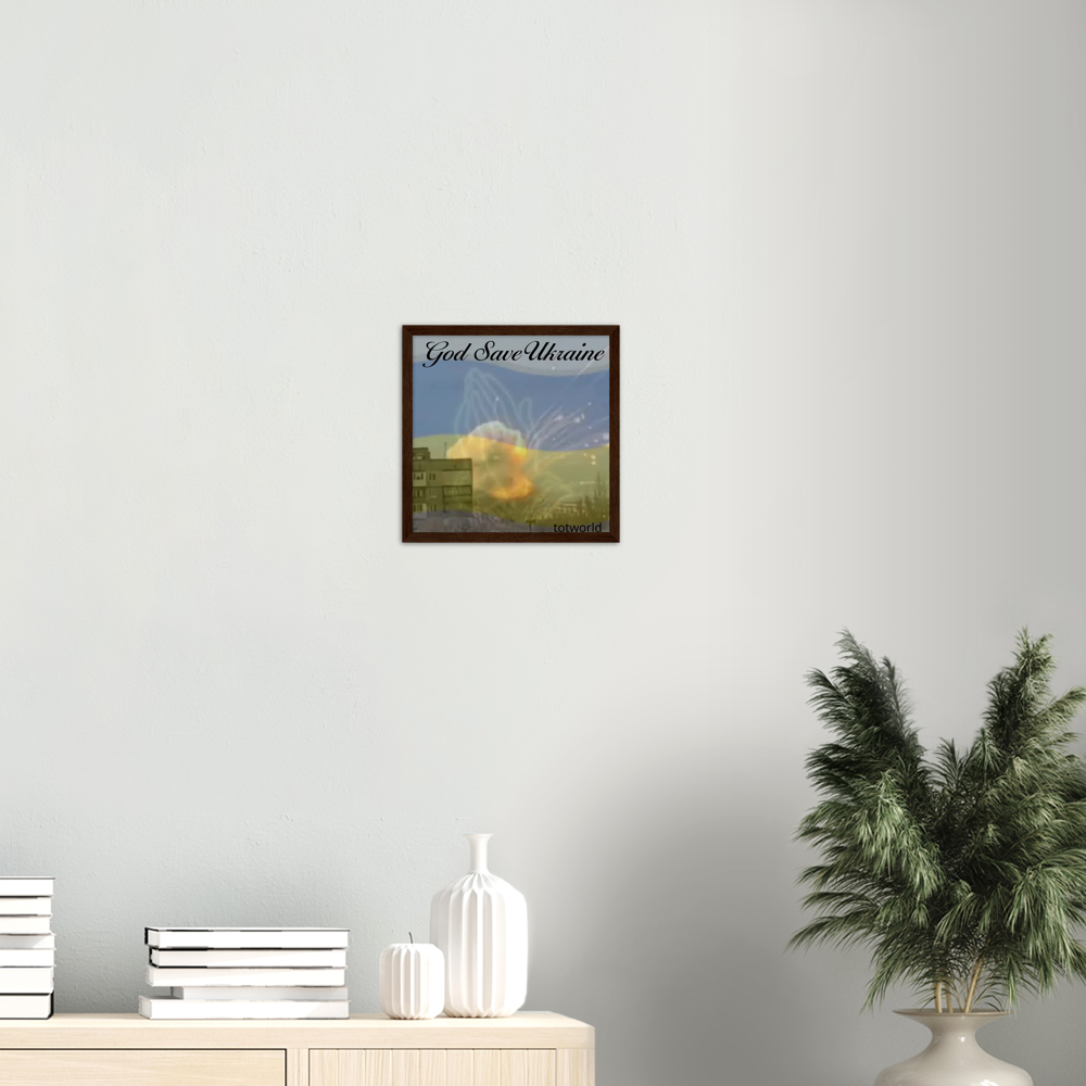 Archival Matte Paper Wooden Framed Poster