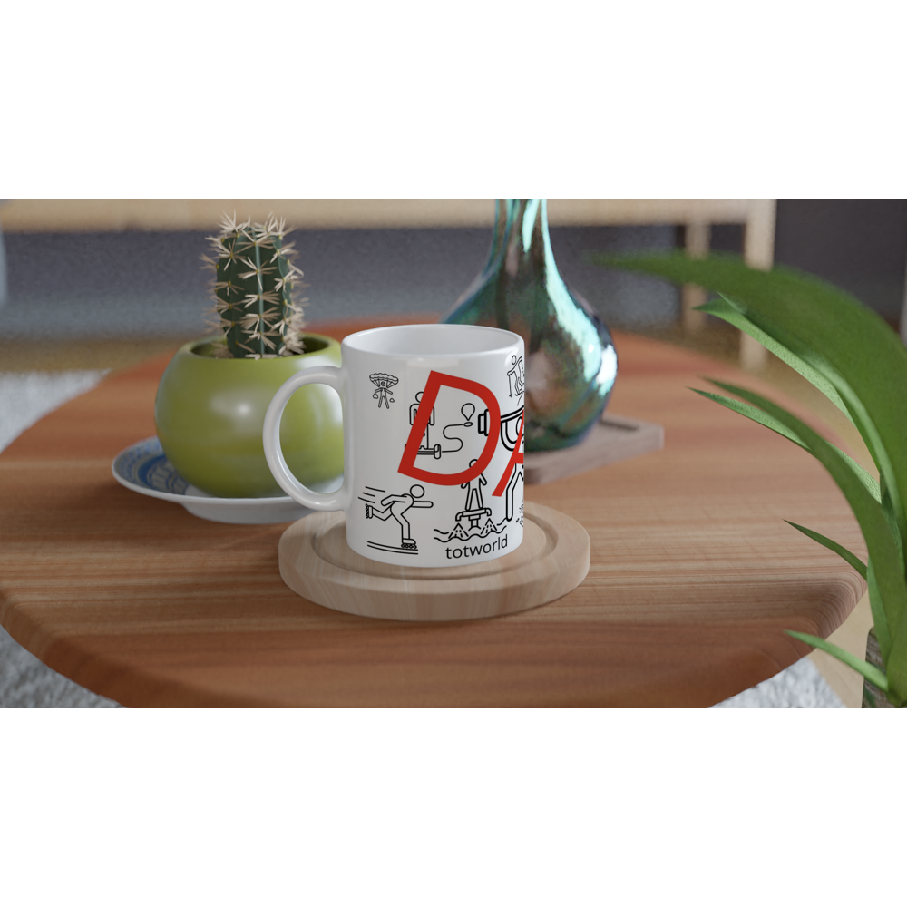 White 11oz Ceramic Mug