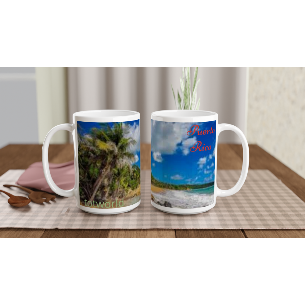 White 15oz Ceramic Mug