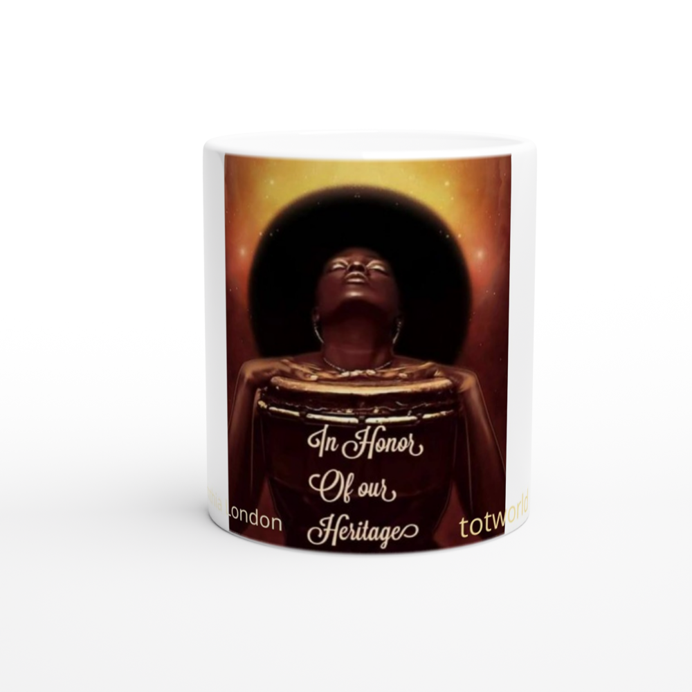 White 11oz Ceramic Mug