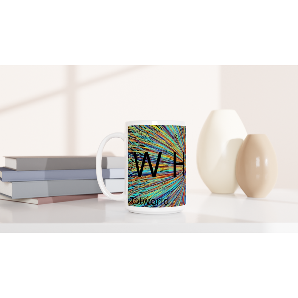 White 15oz Ceramic Mug
