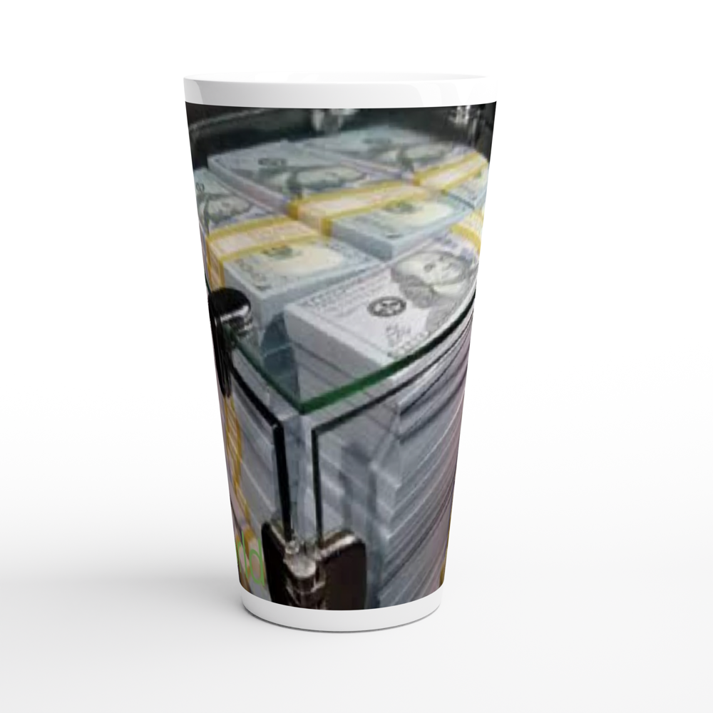 White Latte 17oz Ceramic Mug