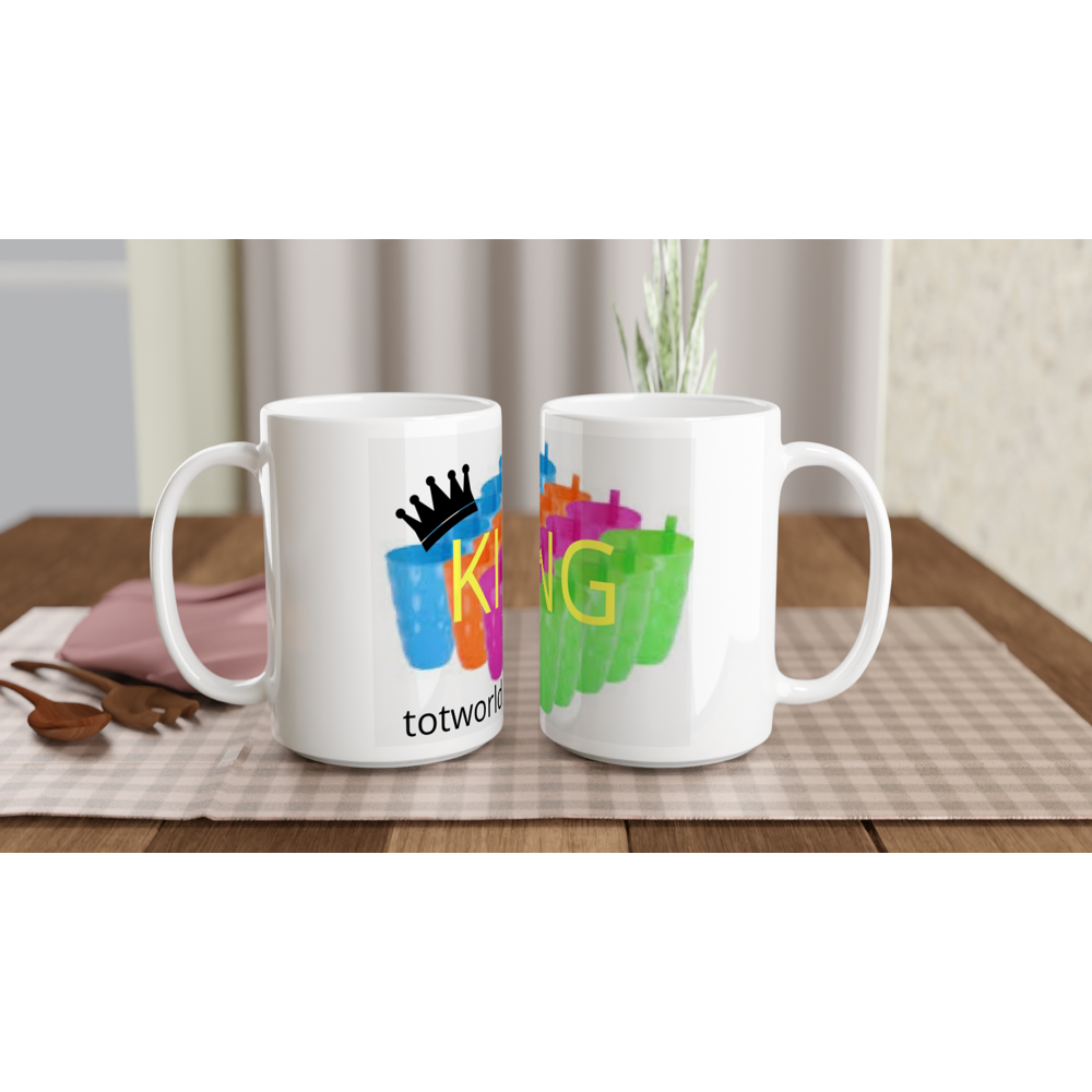 White 15oz Ceramic Mug