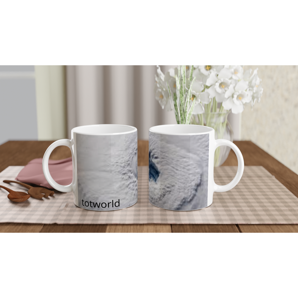White 11oz Ceramic Mug