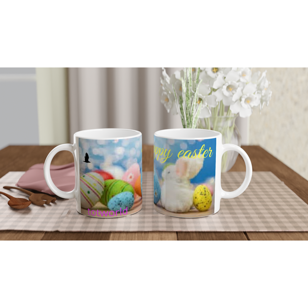 White 11oz Ceramic Mug