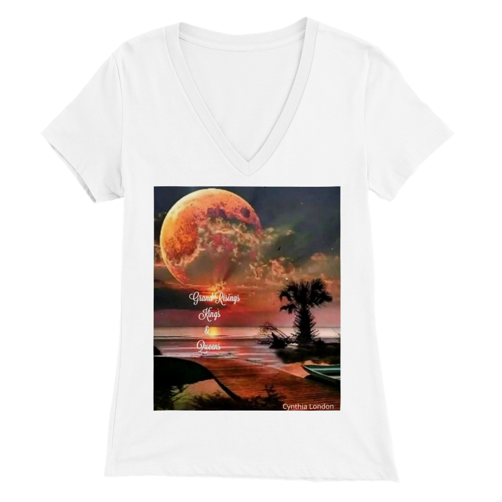 Premium Womens V-Neck T-shirt