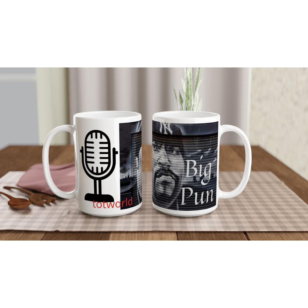 White 15oz Ceramic Mug