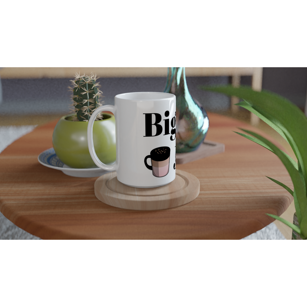 White 15oz Ceramic Mug