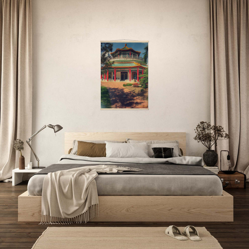 Classic Semi-Glossy Paper Poster with Hanger