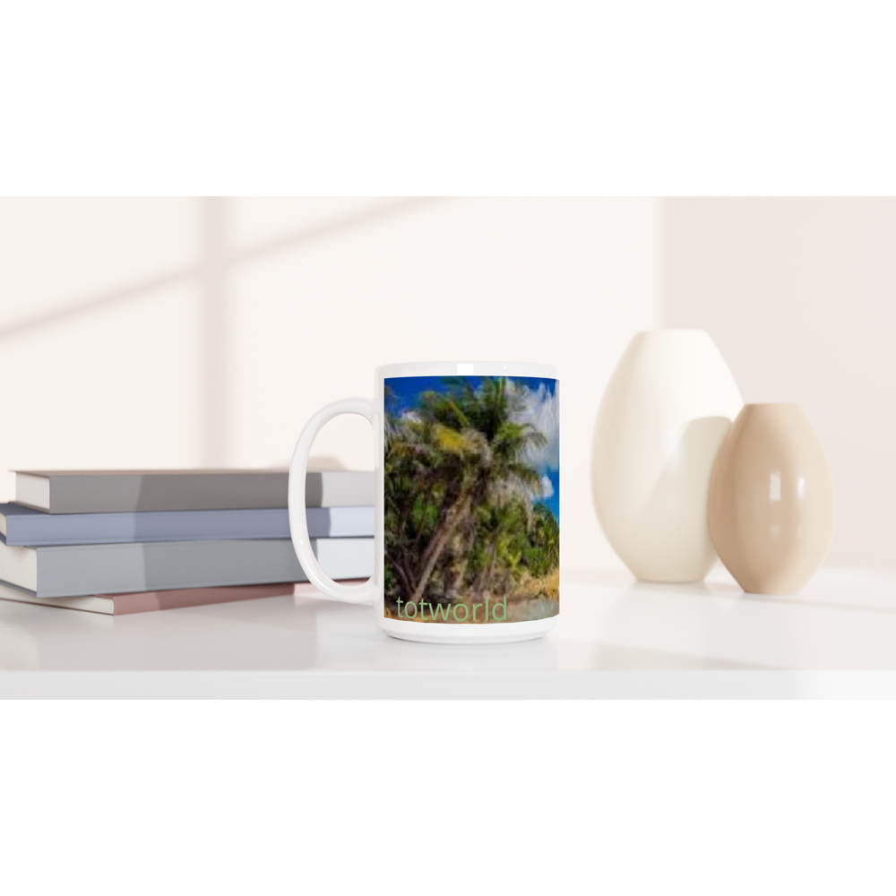 White 15oz Ceramic Mug