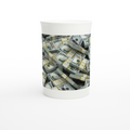 White 10oz Porcelain Slim Mug