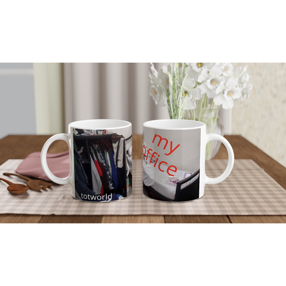 White 11oz Ceramic Mug