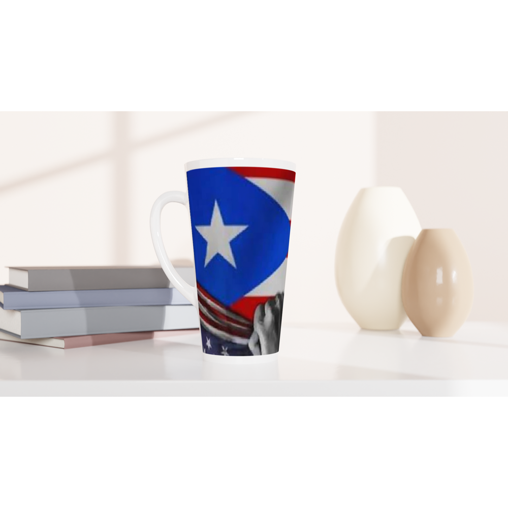 White Latte 17oz Ceramic Mug