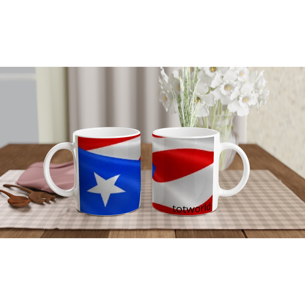 White 11oz Ceramic Mug