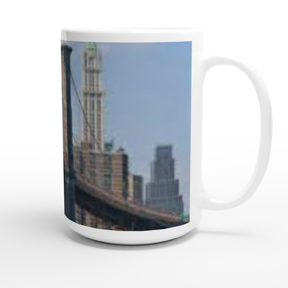 White 15oz Ceramic Mug