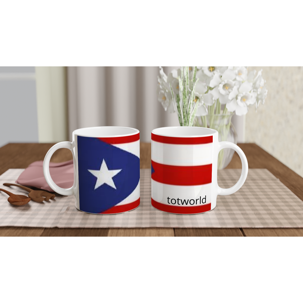 White 11oz Ceramic Mug