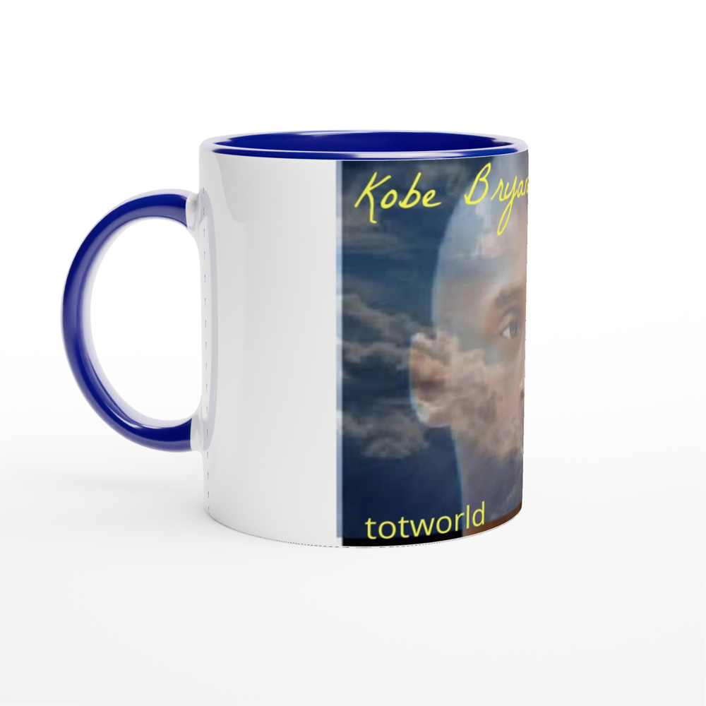 White 11oz Ceramic Mug with Color Inside