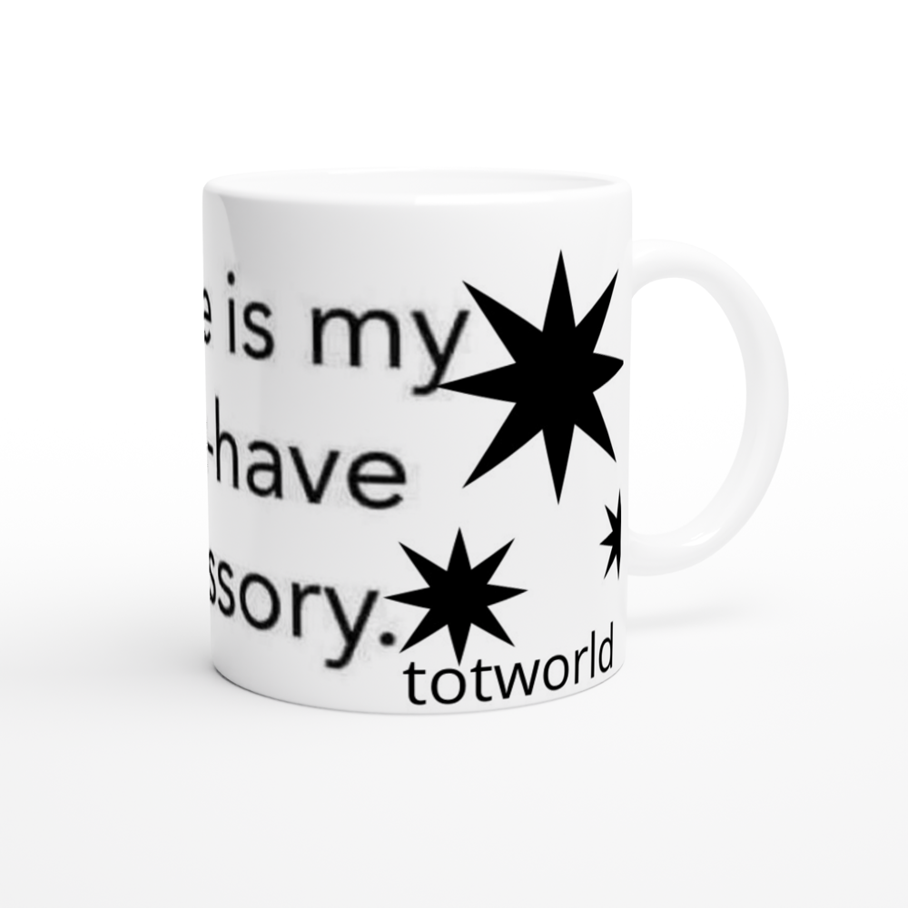 White 11oz Ceramic Mug