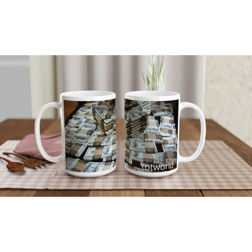 White 15oz Ceramic Mug