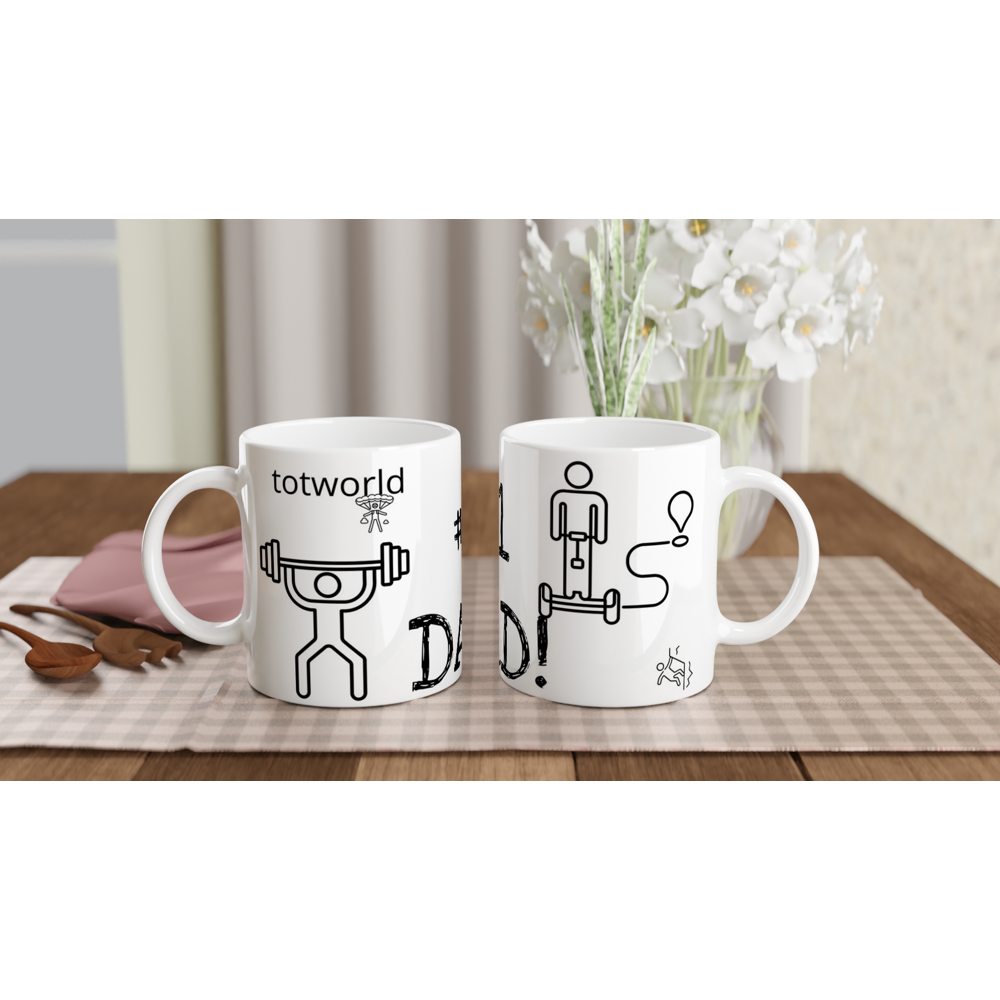 White 11oz Ceramic Mug