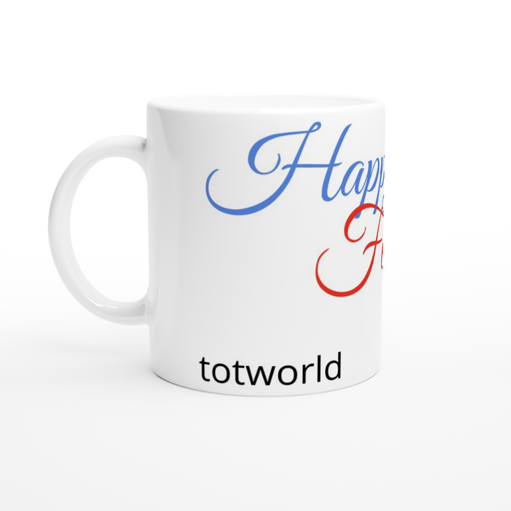 White 11oz Ceramic Mug