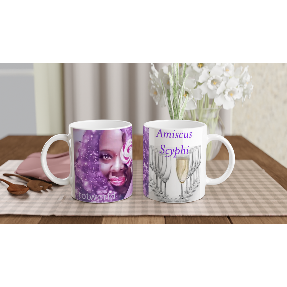 White 11oz Ceramic Mug