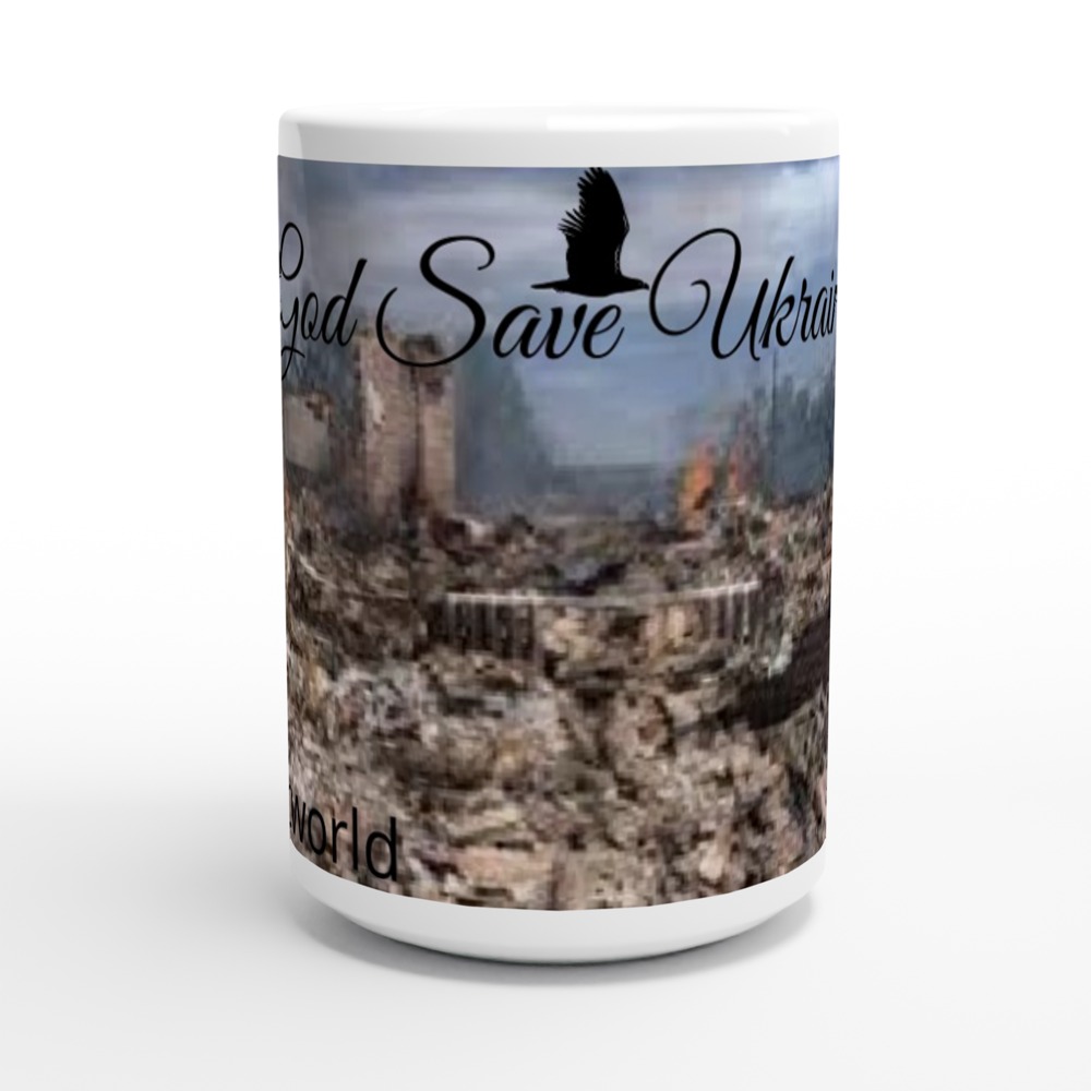 White 15oz Ceramic Mug