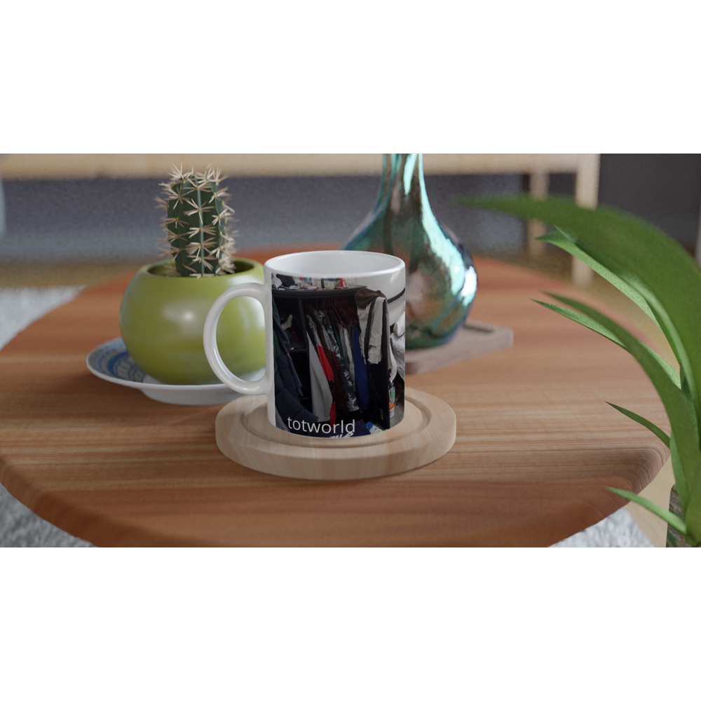 White 11oz Ceramic Mug