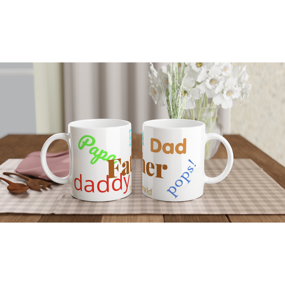 White 11oz Ceramic Mug