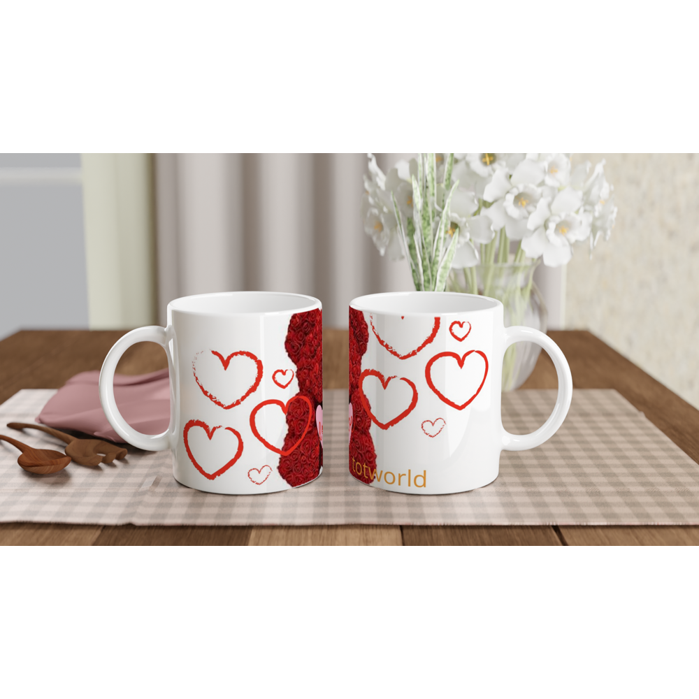 White 11oz Ceramic Mug