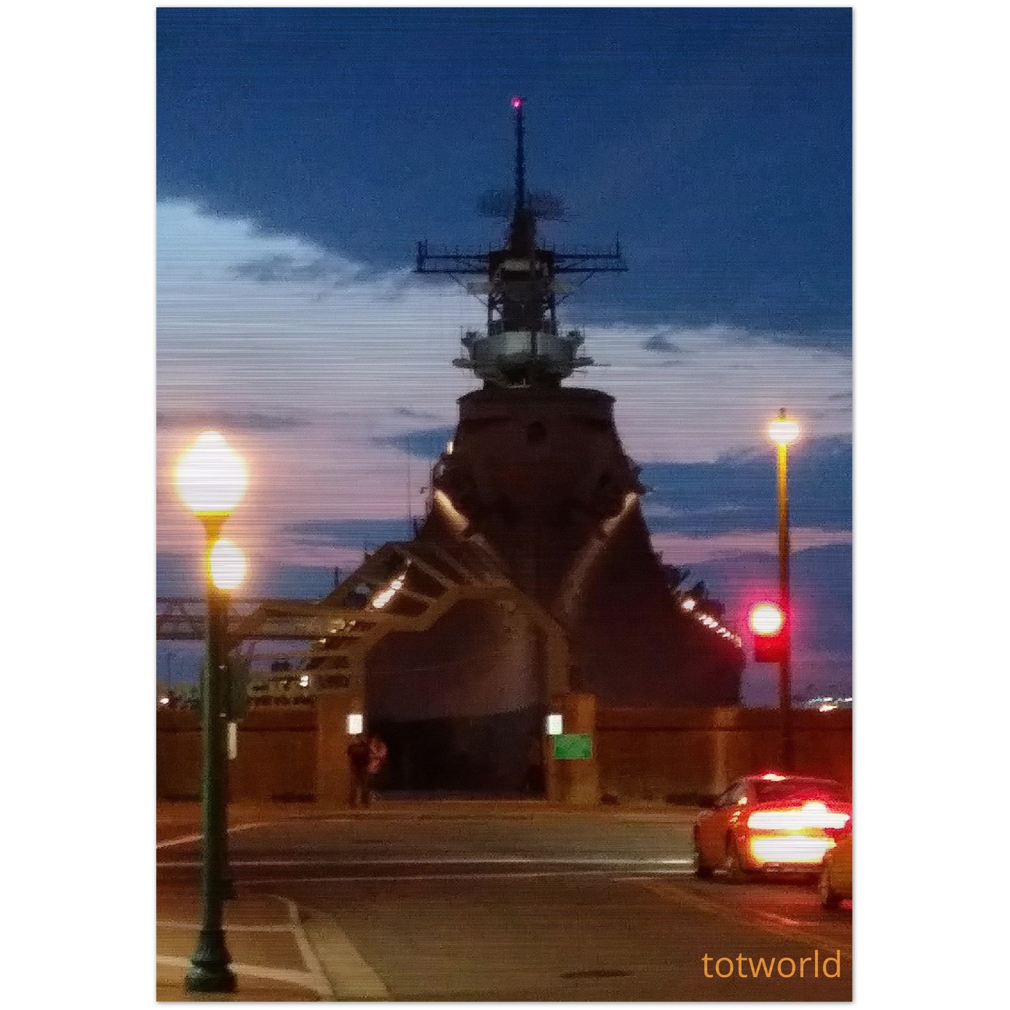 Brushed Aluminum Print