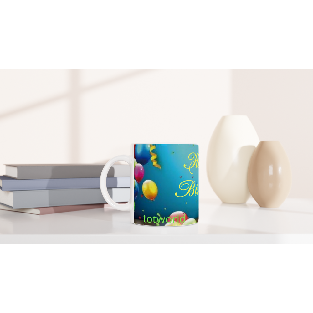 White 11oz Ceramic Mug