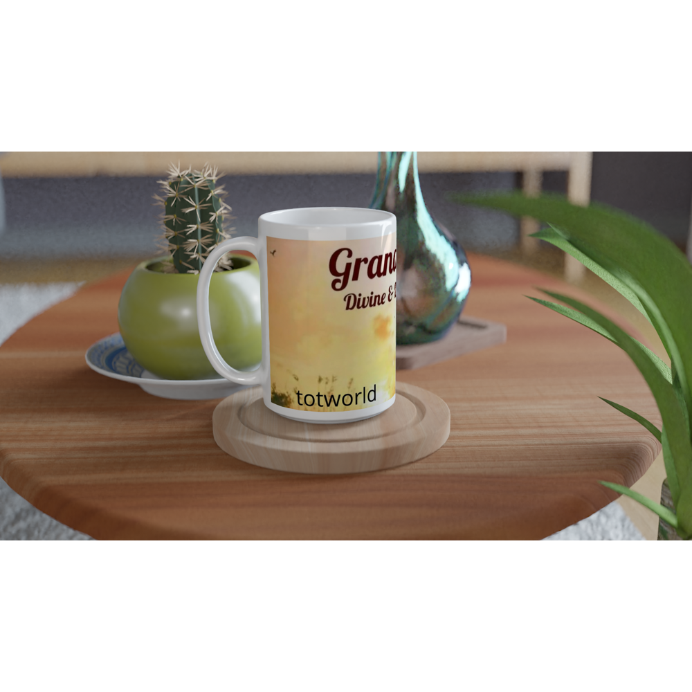White 15oz Ceramic Mug