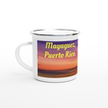 White 12oz Enamel Mug