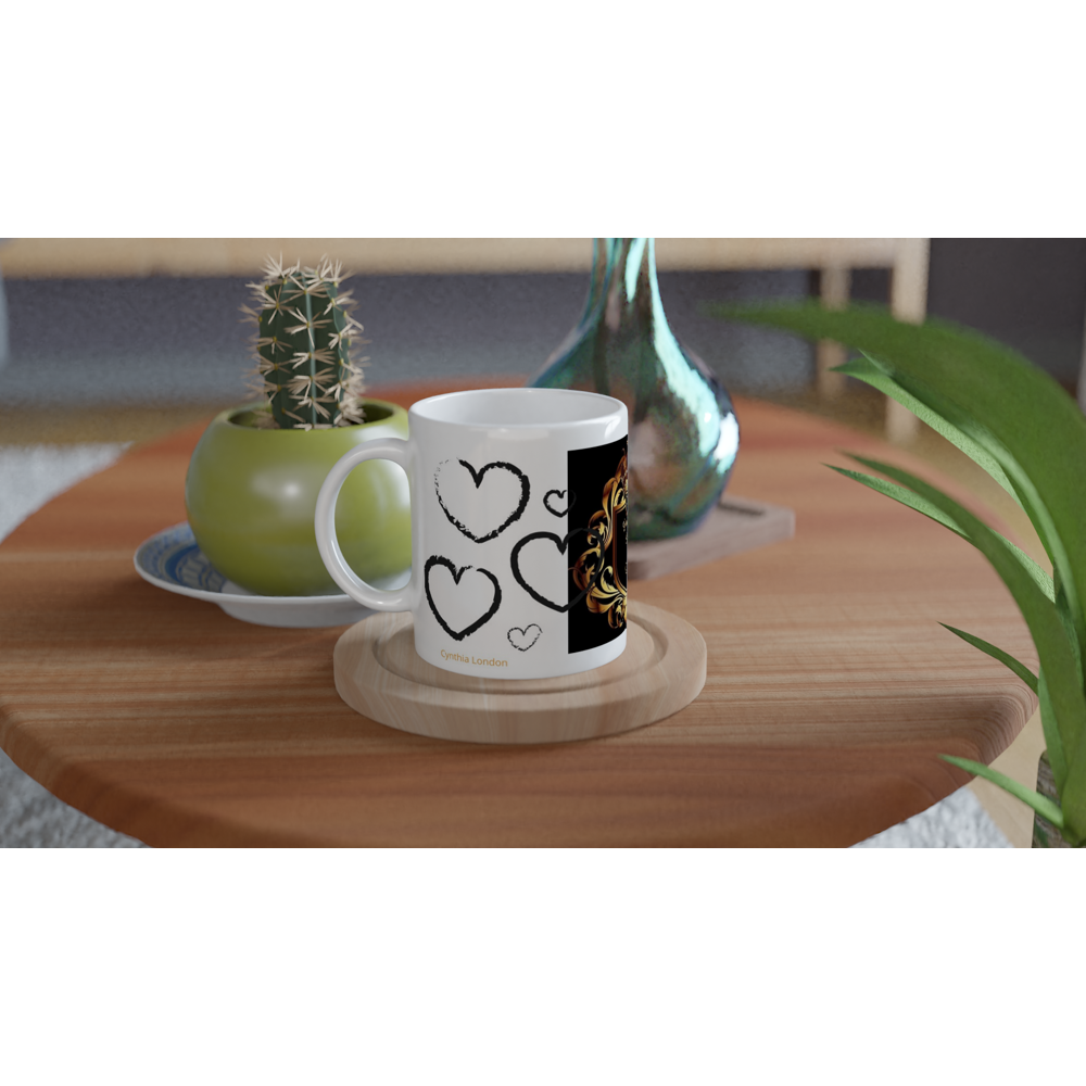 White 11oz Ceramic Mug