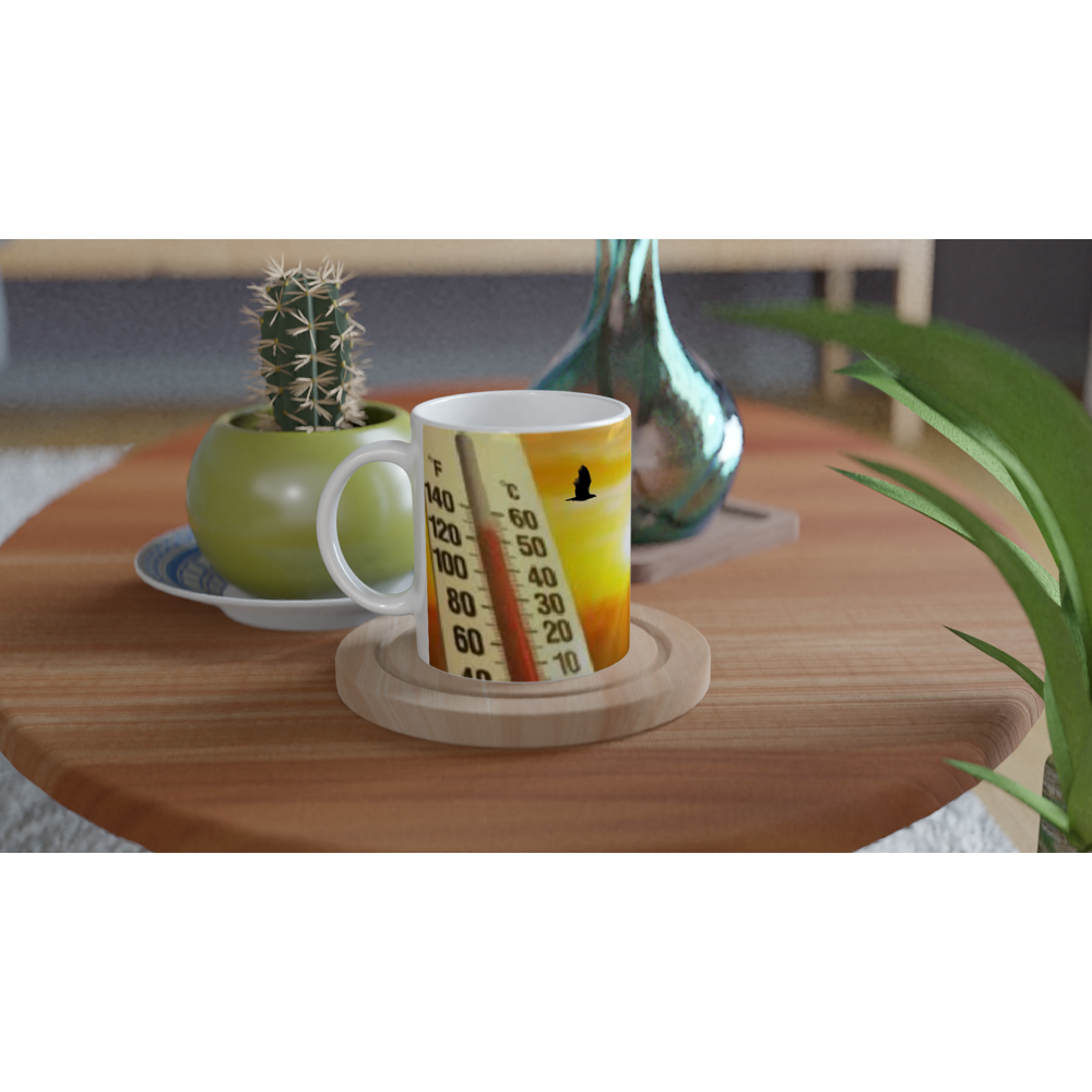 White 11oz Ceramic Mug