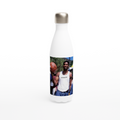White 17oz Stainless Steel Water Bottle