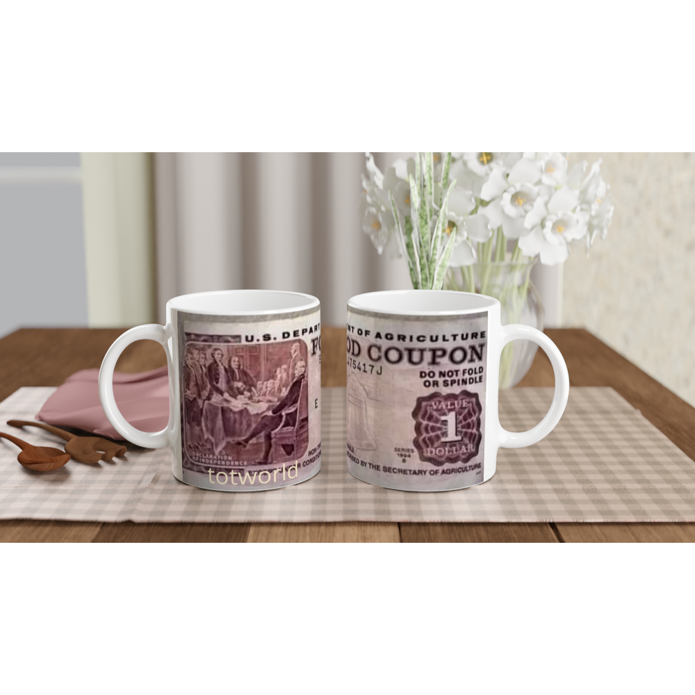 White 11oz Ceramic Mug
