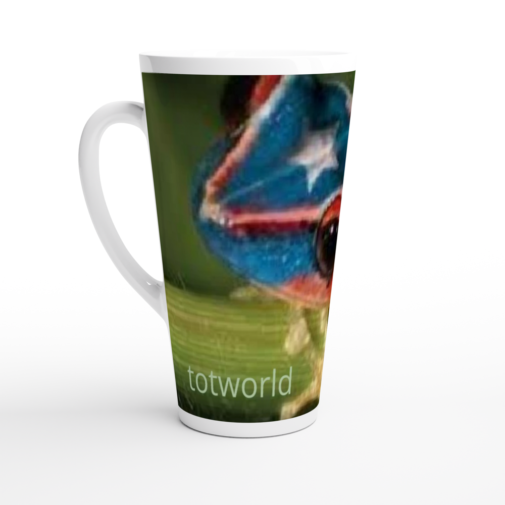White Latte 17oz Ceramic Mug