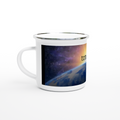 White 12oz Enamel Mug