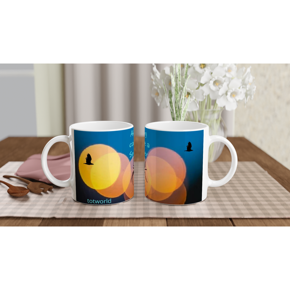 White 11oz Ceramic Mug