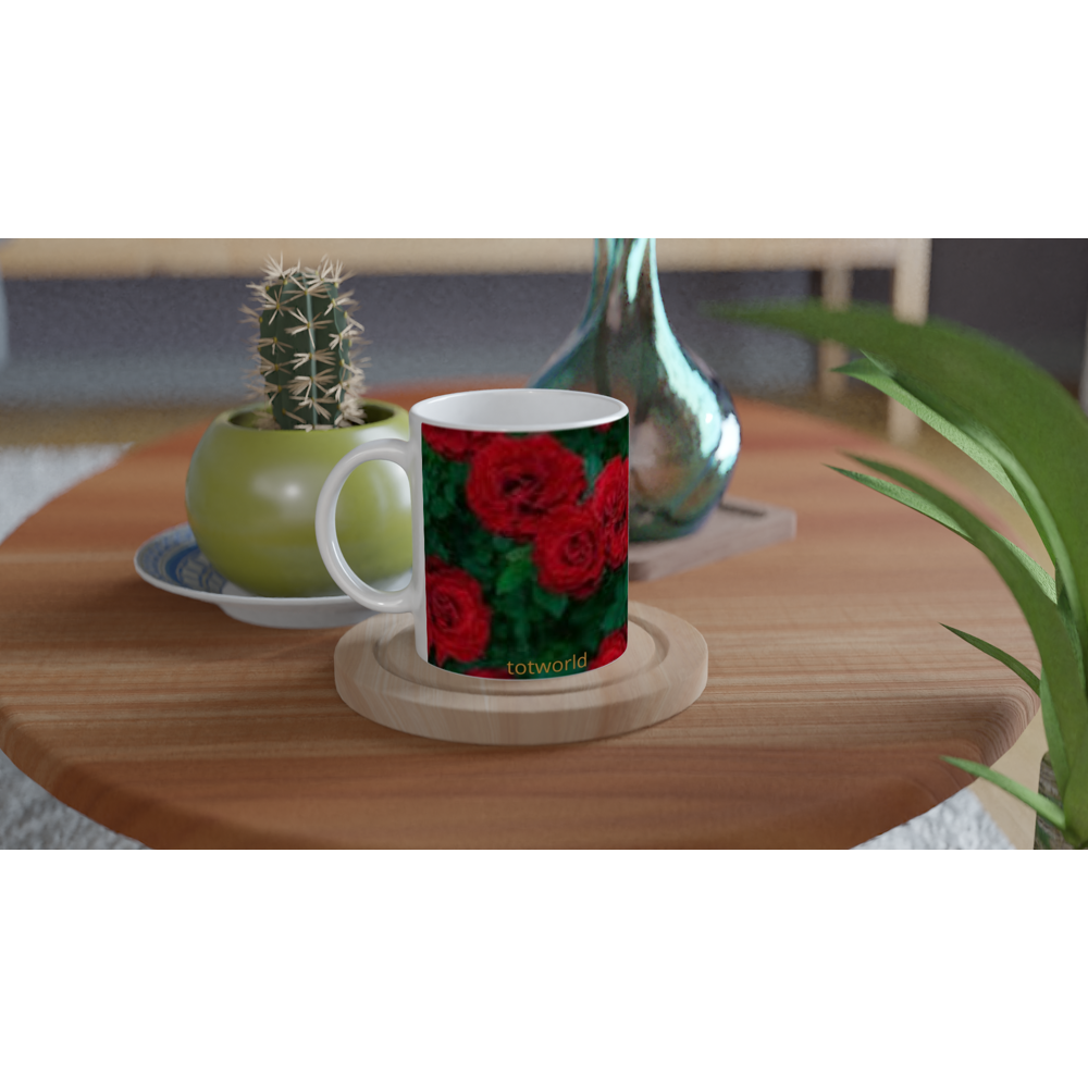 White 11oz Ceramic Mug