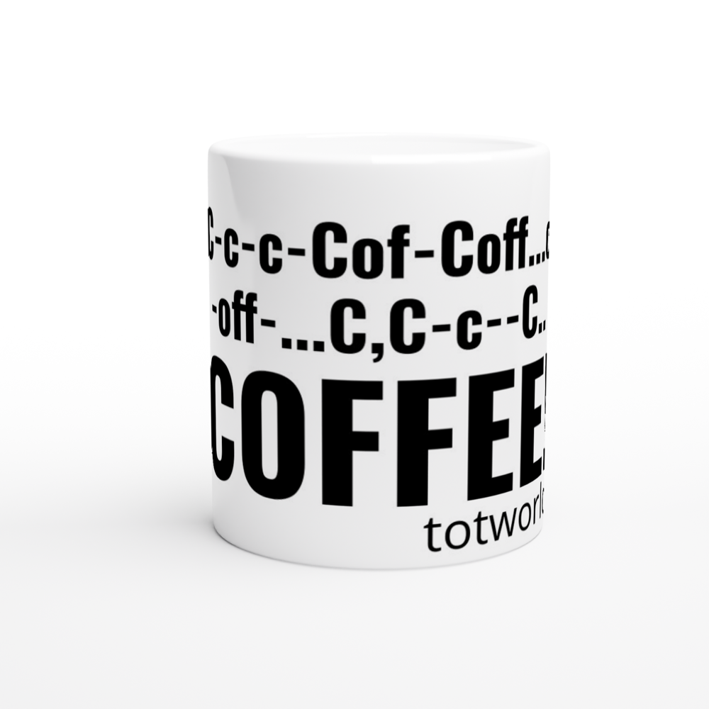 White 11oz Ceramic Mug