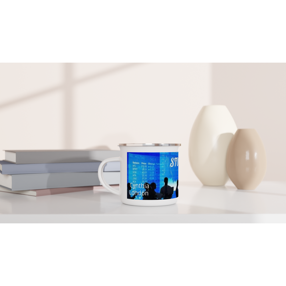 White 12oz Enamel Mug