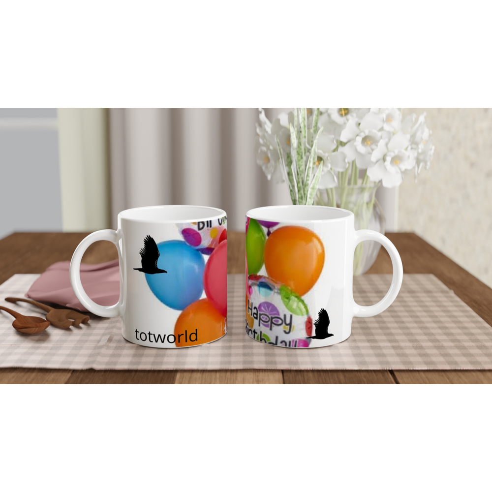 White 11oz Ceramic Mug