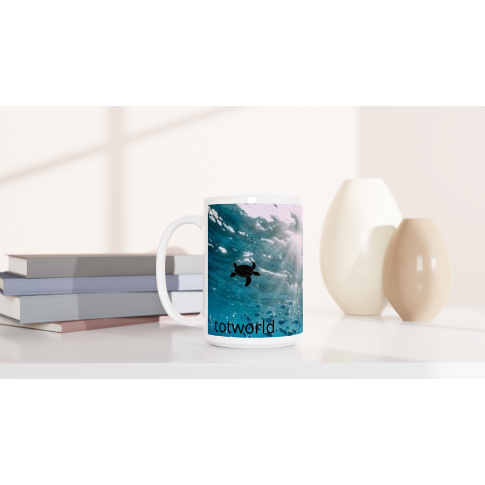 White 15oz Ceramic Mug